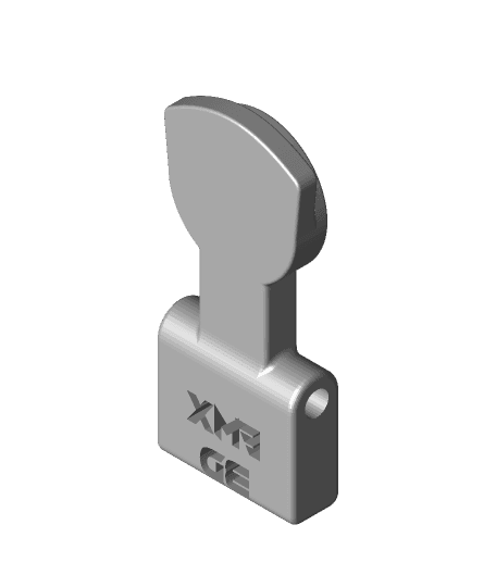 Catapult keychain 3d model