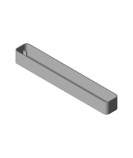 Linear Rail Bath - Clean your linear rails 3d model