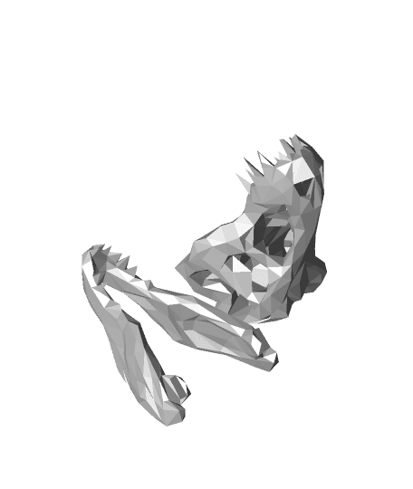 T-Rex Skull (1).stl 3d model