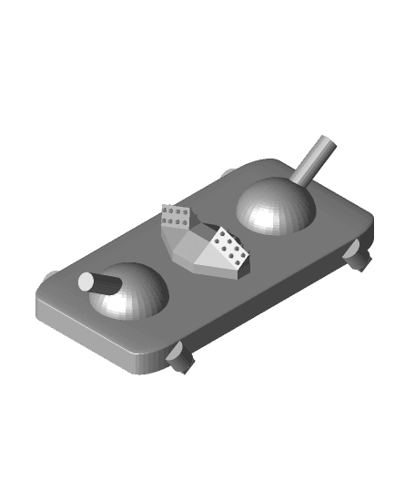 Beacon of Doom - Crystal Anti_Air Tank 3d model