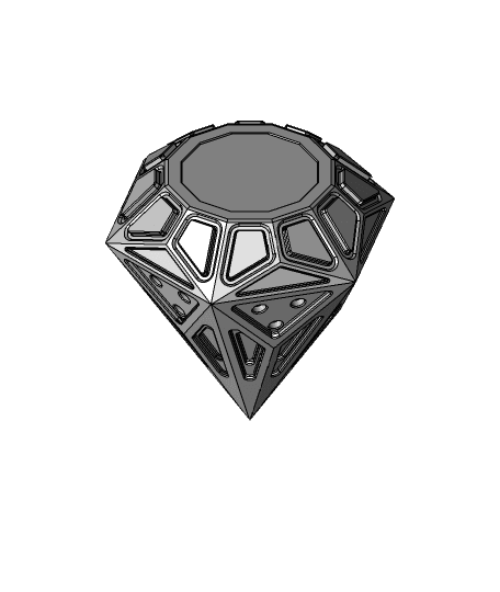 Diamond.stp by pxor full viewable 3d model