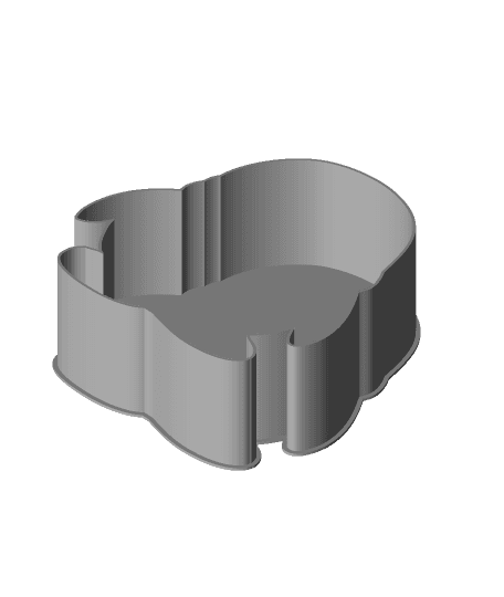 Tux Shadow, nestable box (v1) 3d model