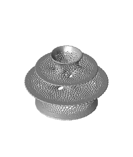 Costa-Wohlgemuth Voronoi Serving Tray by DaveMakesStuff full viewable 3d model
