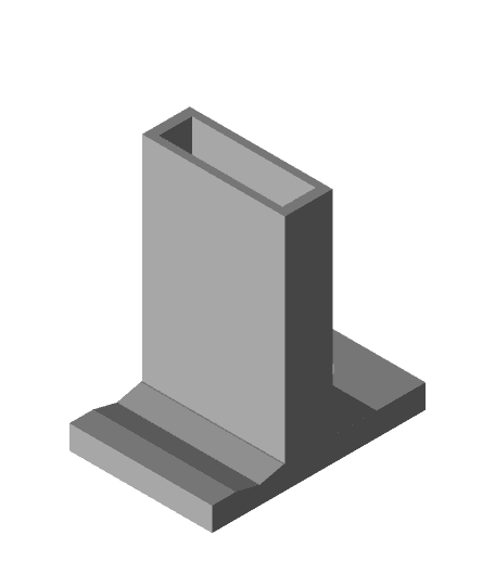 Phone tripod mount 3d model