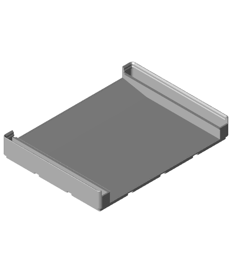Gridfinity Discbound Junior Paper Tray - Front.stl 3d model