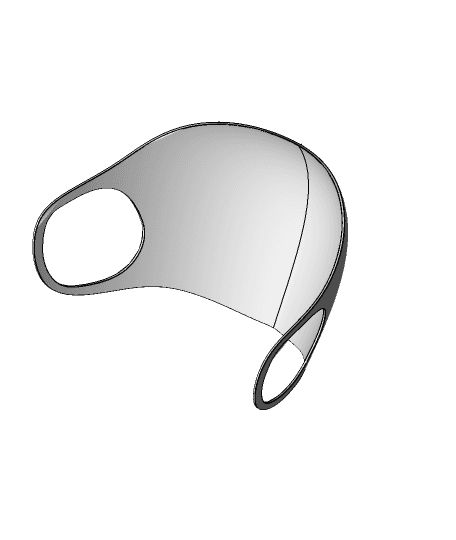 Safety Mask Design.SLDPRT 3d model