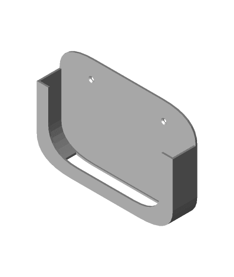 Sky Q box wall mount holder by lostlittlesheep full viewable 3d model