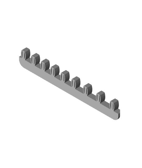 Socket Bar - 1/4in Drive 3d model