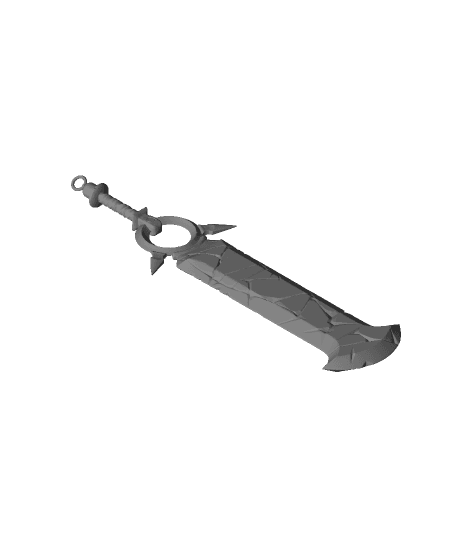 Cracked Sword 3d model