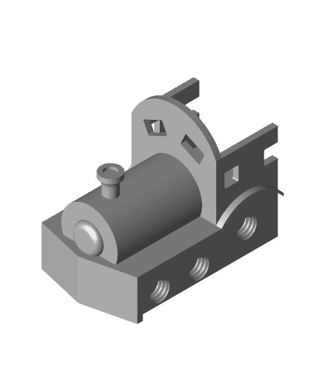 Train Engine Assembly by goodtitan44 full viewable 3d model