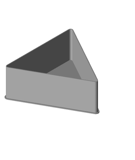 Media Icon : Play, nestable box (v1) 3d model