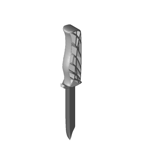 Resin Knife 3d model