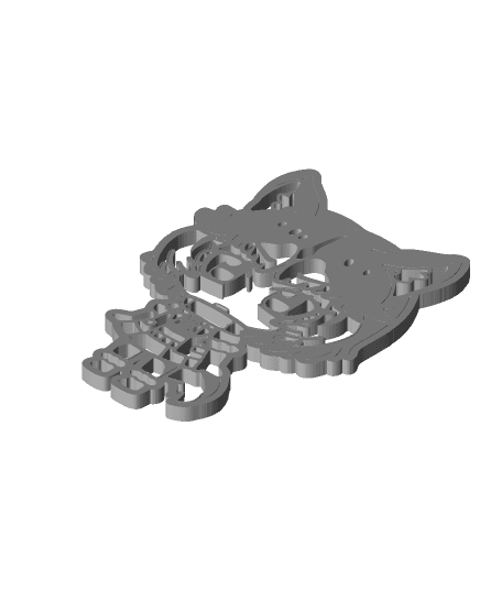 DOMESTIC DOG KEMONO FRIENDS SHADOW FIGURE 3d model