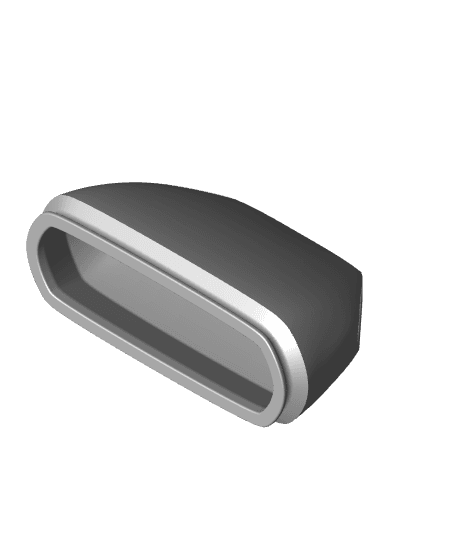 Aerodynamic camera mount for Runcam Thumb Pro W  3d model