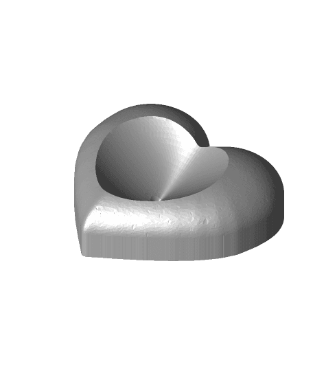 Screwless Heart Gear Stand 3d model
