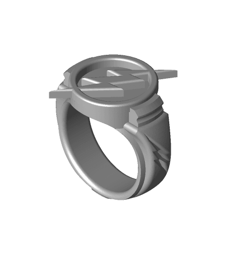 The Flash ring 3d model