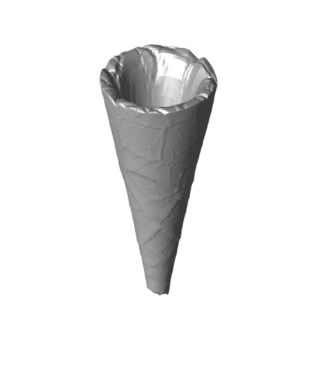 Ice Cream Cone Charm 3d model
