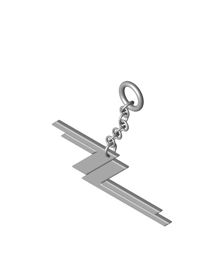 ZZ Top Keychain by #1 ZZ Top full viewable 3d model