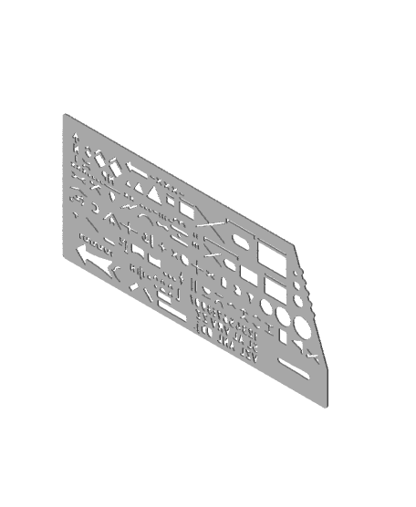 Graph Stencil: NATO Army Symbology for Tactical Maps 3d model