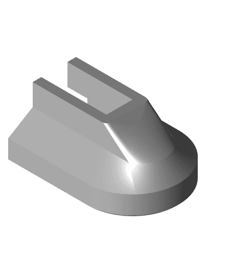 F Clamp Pad 3d model