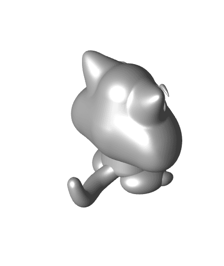 Kitty Cat Goomba 3d model