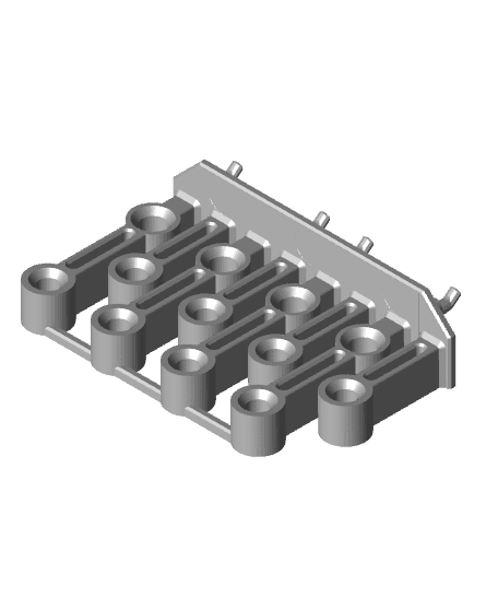 Remix of Multiboard Ultimate Screwdriver Holder! 3d model