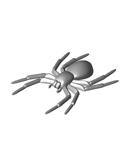 Black_House_Spider 3d model