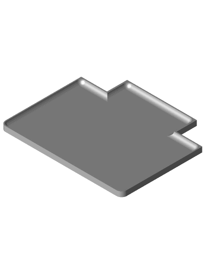 Coffee grinder tray 3d model