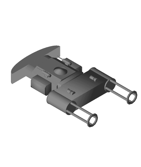 Spaceship Bent 3d model