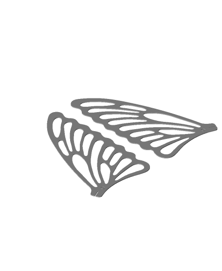 Butterfly Buildable Animal Figure 3d model