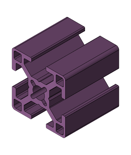 3030 Aluminum Extrusion by NateS144 full viewable 3d model