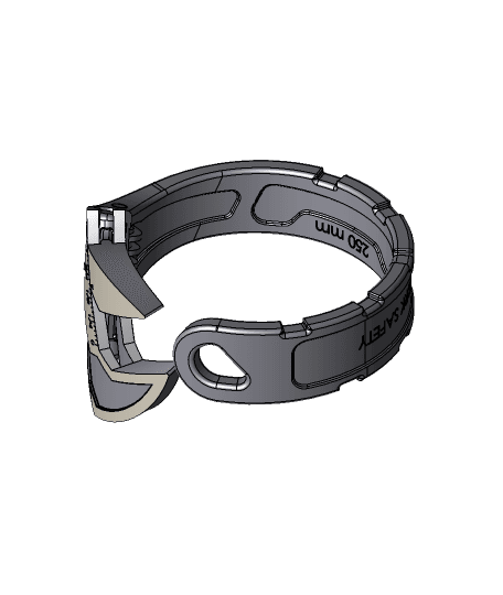 Adjustable spanner ring by juankmed full viewable 3d model