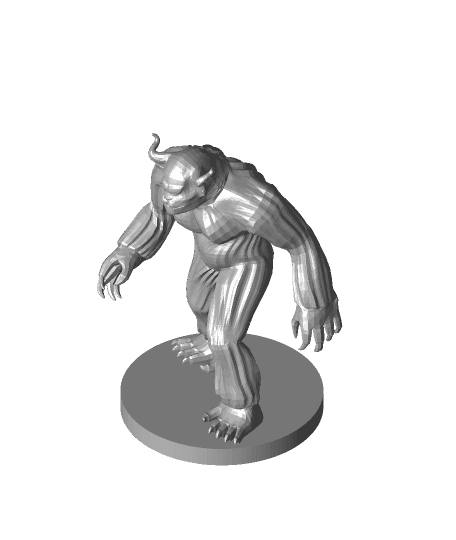 Young Yeti by mz4250 full viewable 3d model