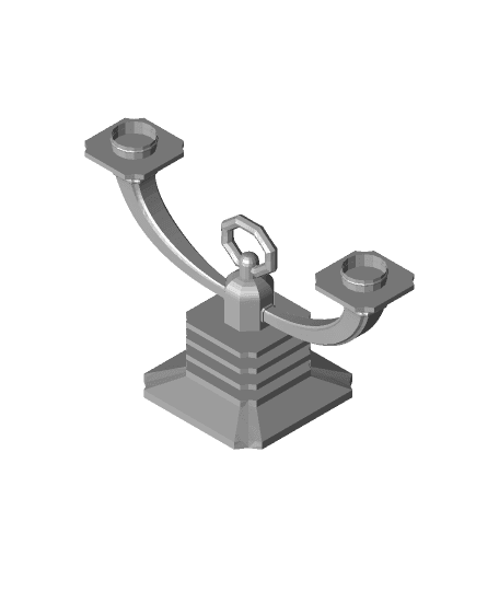 candle stand.stl by deepak.paridwaal full viewable 3d model