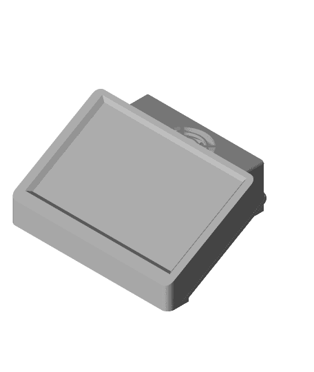 Raspberry Pi + Osoyoo 5 DSI screen case - Klipper screen 3d model