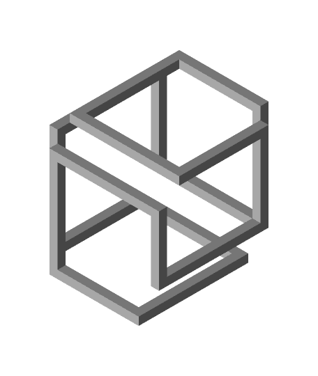 Infinity cube  3d model