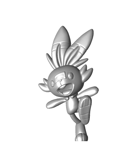 Scorbunny - Pokemon - Fan Art 3d model