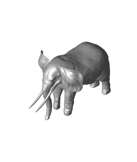 Eddie the Elephant by thatguyscott full viewable 3d model