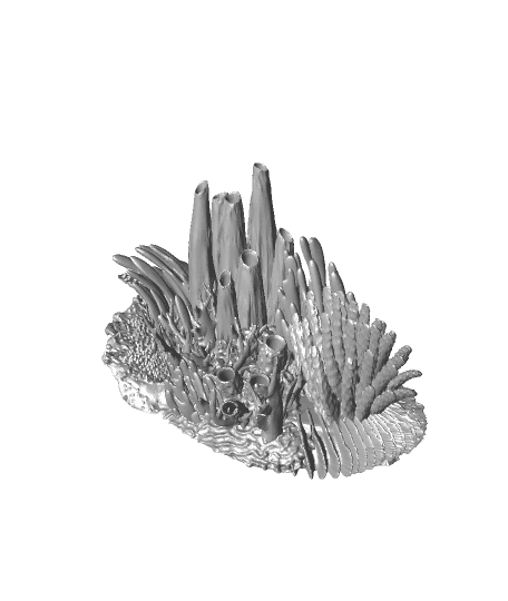 Coral Reef Scene 3d model