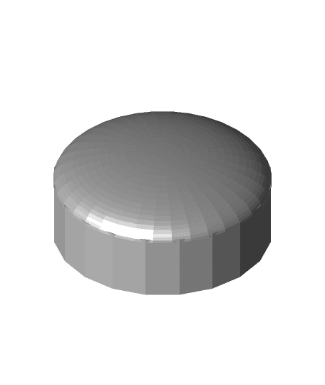 Harley Brake Switch Cap by Galilad full viewable 3d model