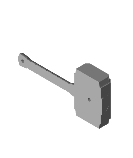 Thor's Hammer for two part sand casting by richc411 full viewable 3d model