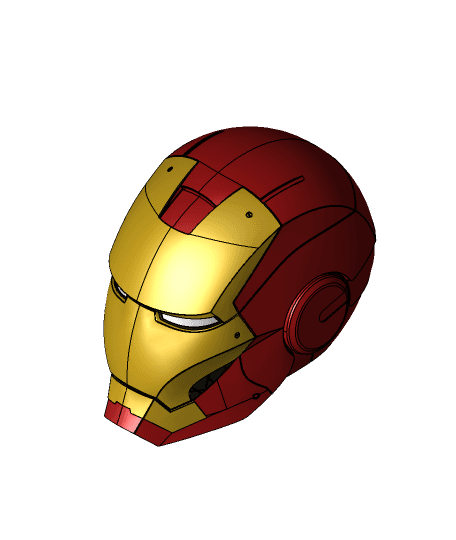 Iron Man by Mattias Hellberg full viewable 3d model