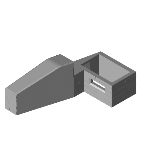Sea wall Bunkers by jerrycon full viewable 3d model