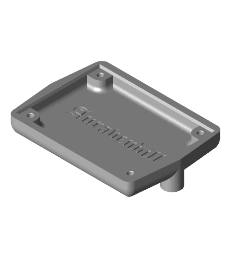 ZD-915 Step down mounting plate 3d model