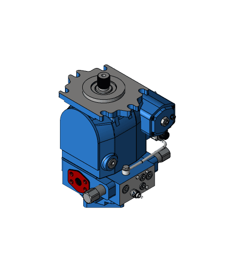 Variable flow Hydraulic pump_2.stp 3d model