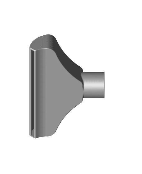 vacuum cleaner nozzle for wet cleaning, water 3d model