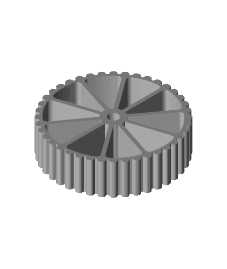 Netball ring wheel v2.stl by andrewzzz full viewable 3d model