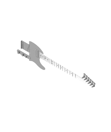 Telecaster - custom guitar.stl by nemapet full viewable 3d model