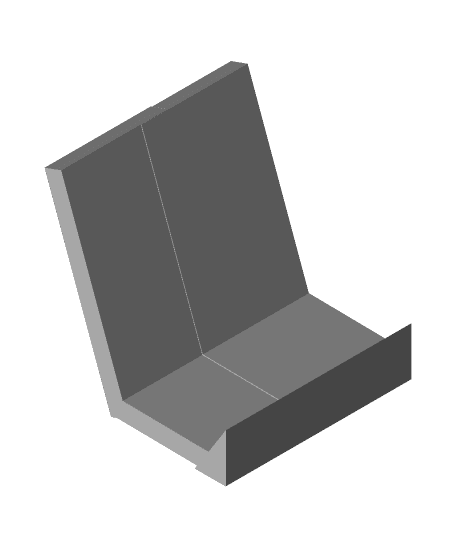 phone stand for DC3.stl 3d model
