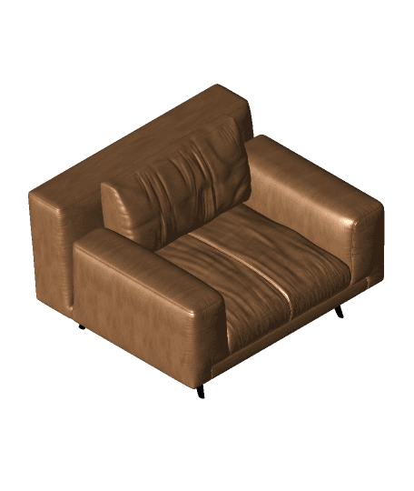 Leather Chair_Binary 2.fbx 3d model